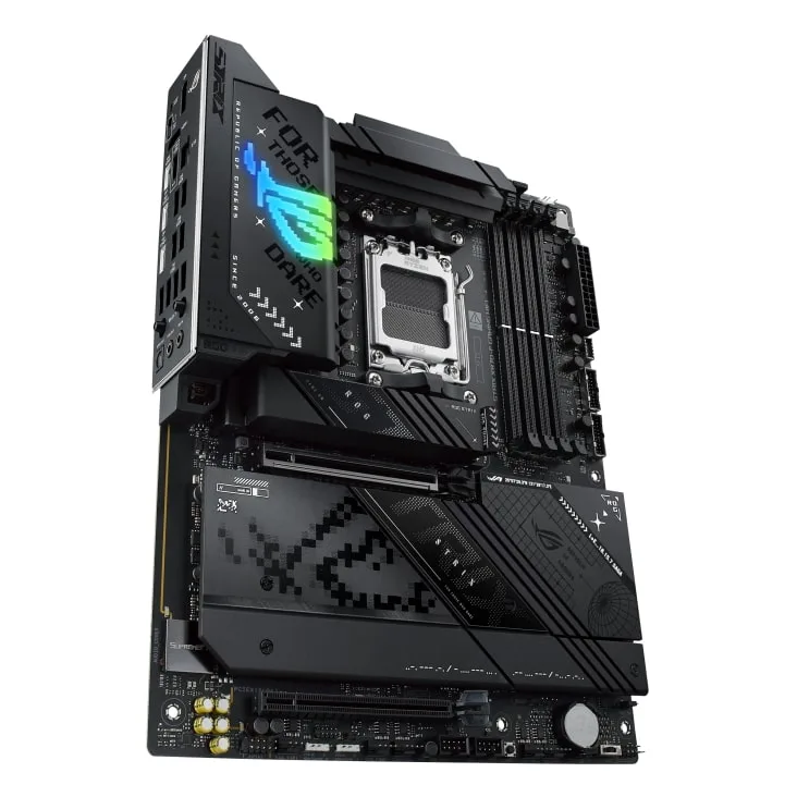 Материнcька плата ASUS ROG STRIX X870-F GAMING WIFI sAM5 X870 4xDDR5 M.2 HDMI DP Wi-Fi BT ATX
