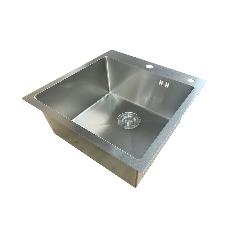 Мийка нержавіюча сталь Mixxus MH5050 500х500 мм Micro Decor 3,0/0,8 мм