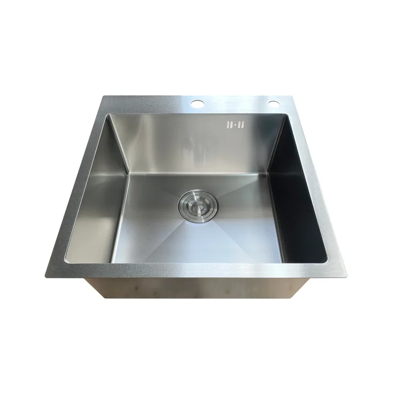 Мийка нержавіюча сталь Mixxus MH5050 500х500 мм Micro Decor 3,0/0,8 мм