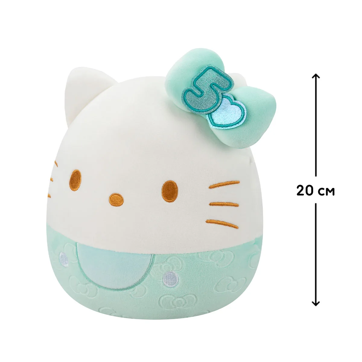 М'яка іграшка Squishmallows поліестер 20 см смарагдова