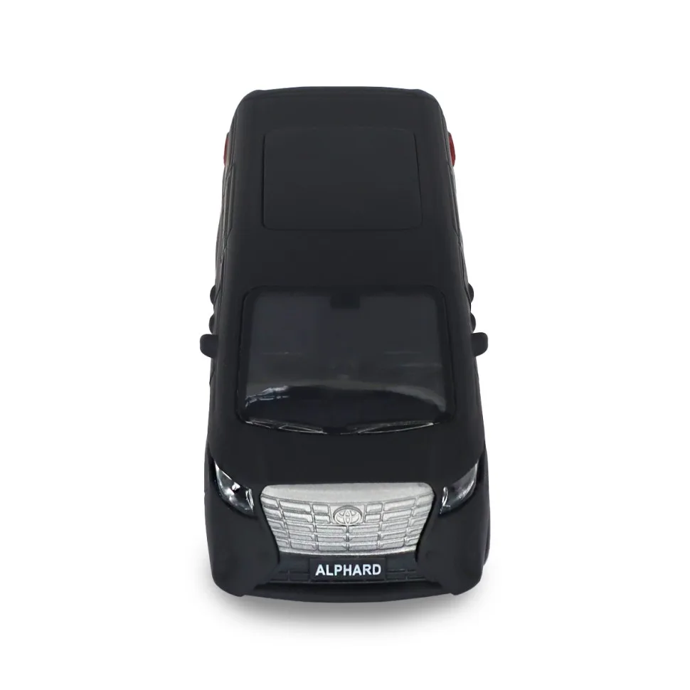 Автомодель металлическая 1:40 Шевроны Героев Toyota Alphard УДА Зеленая