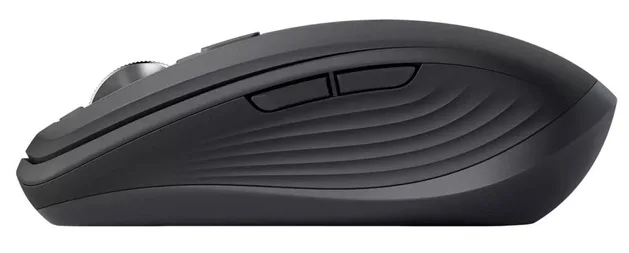 Миша комп'ютерна Logitech лазерна маленька бездротова 100,5х65х34,4 мм темно-сіра