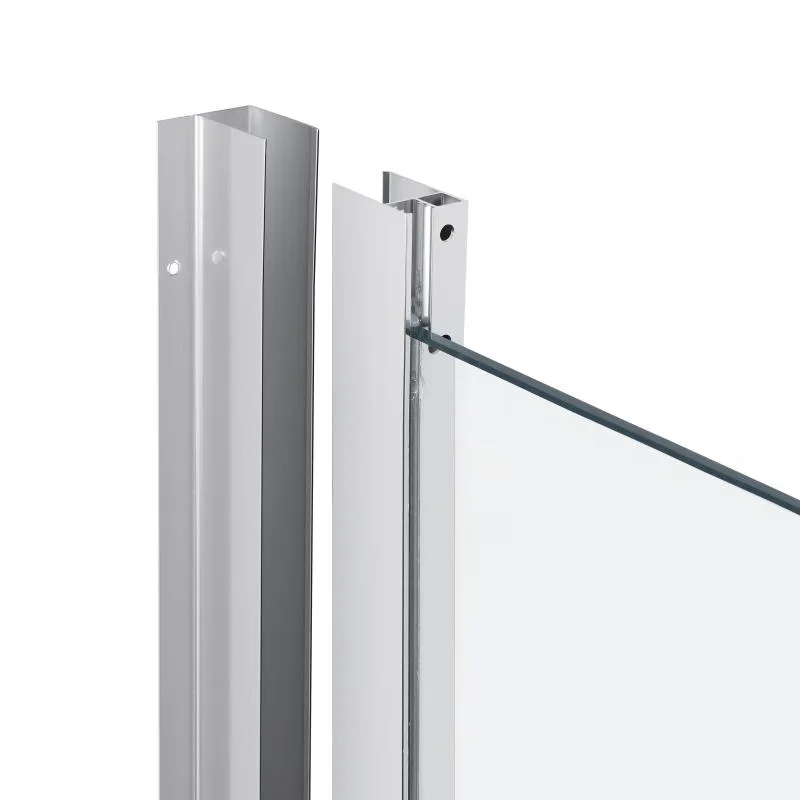 Душевая кабина Qtap Taurus CRM1011SC6 100x100 см прозрачное стекло 6 мм хромированный профиль