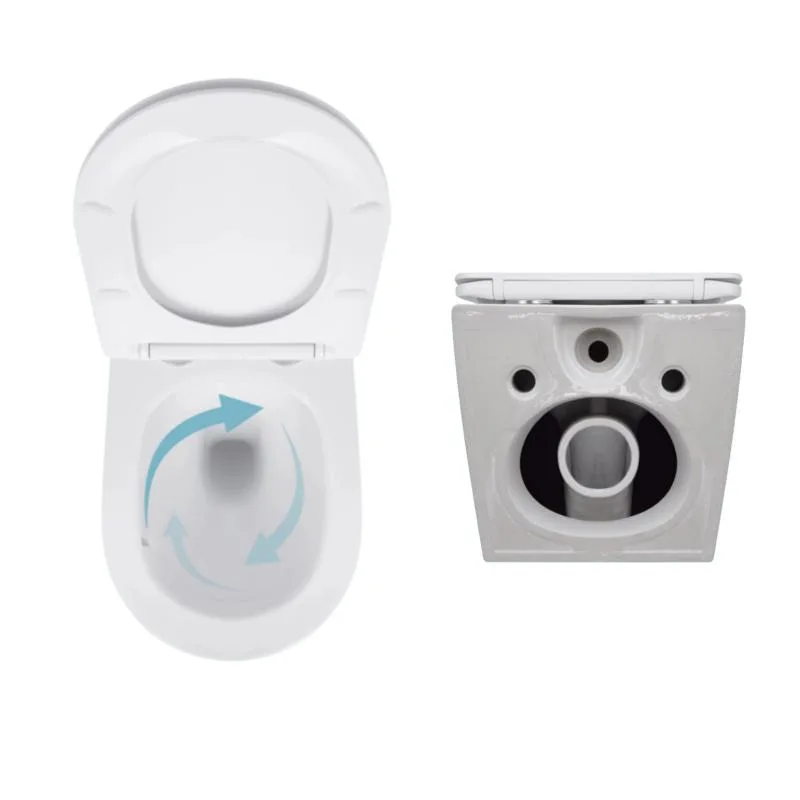 Унітаз підвісний Jay Ultra Quiet 485х360х320 мм кераміка білий