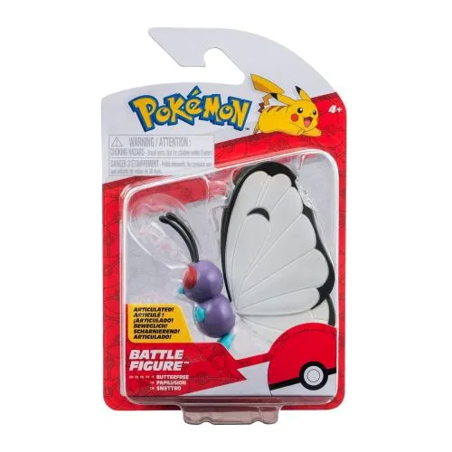 Ігрова фігурка Pokemon Баттерфрі 7,6 см для дітей від 4 років фігурка для рольових ігор покемонів