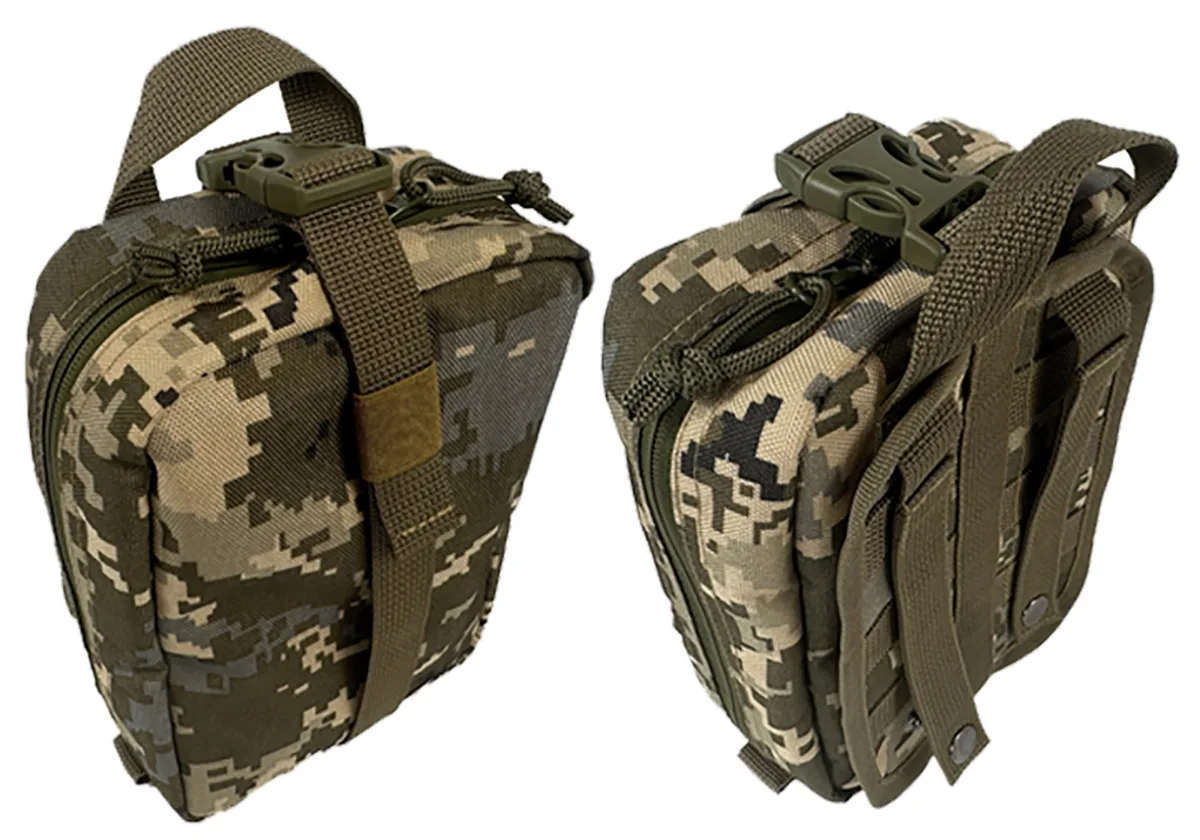 Підсумок аптечка EasyFit Cordura 1050 210х150х80 мм Піксель ЗСУ MM-14