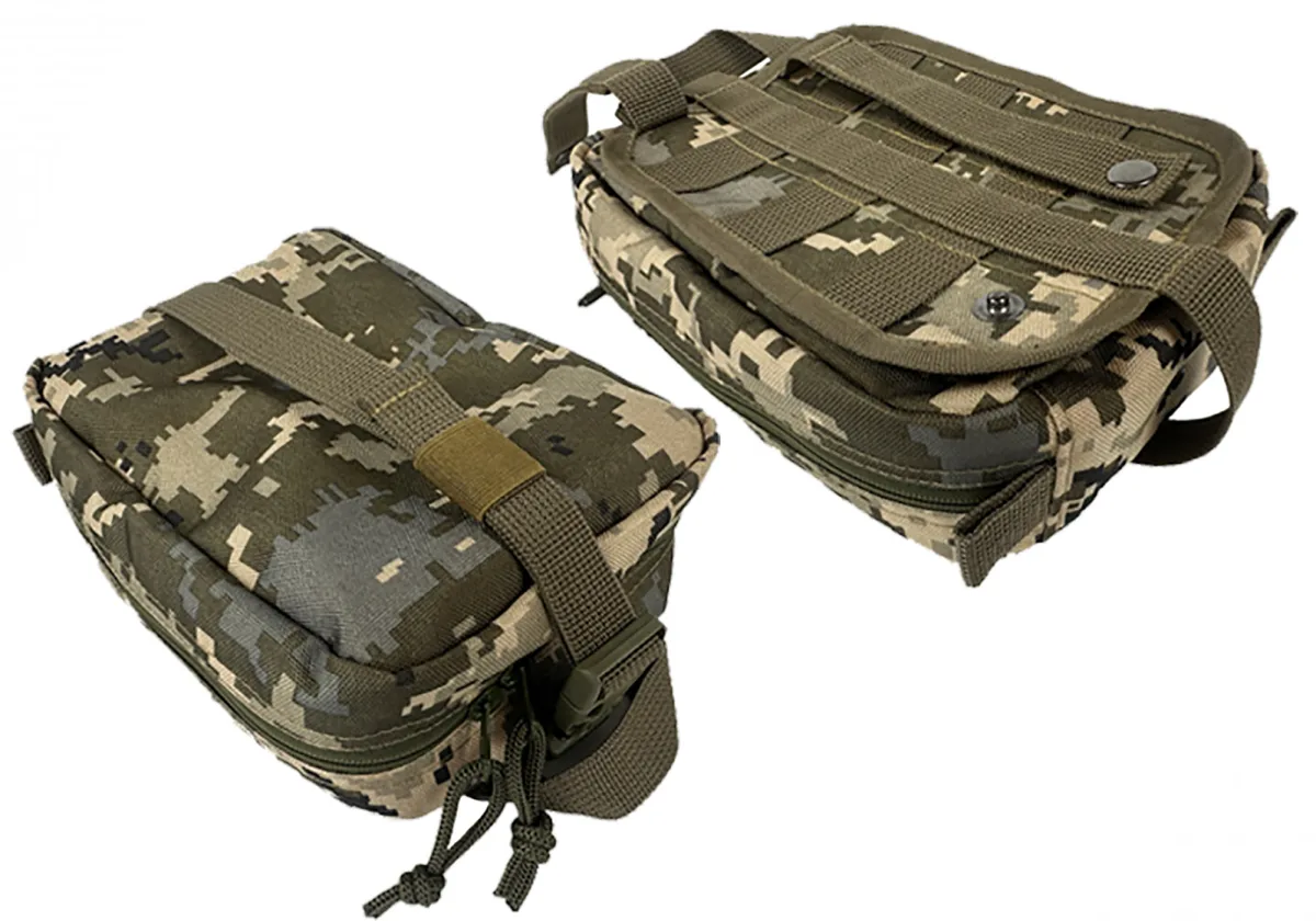 Підсумок аптечка EasyFit Cordura 1050 210х150х80 мм Піксель ЗСУ MM-14