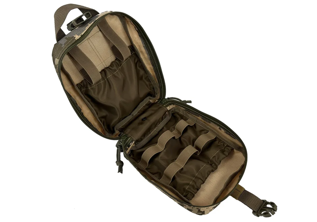 Підсумок аптечка EasyFit Cordura 1050 210х150х80 мм Піксель ЗСУ MM-14