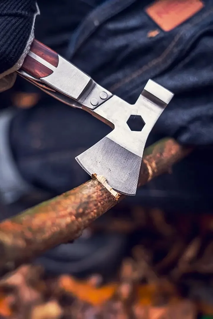 Мультитул Neo Tools 11в1 молоток сокира гайковий ключ для туристів і рибалок універсальний інструмент