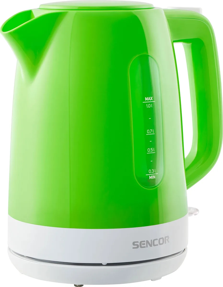 Електрочайник Sencor пластиковий 1 л зелений 2200 Вт