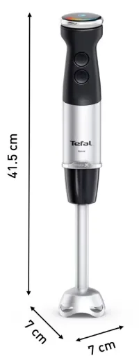 Занурювальний блендер Tefal 1000 Вт нержавіюча сталь 41,5 см чорний