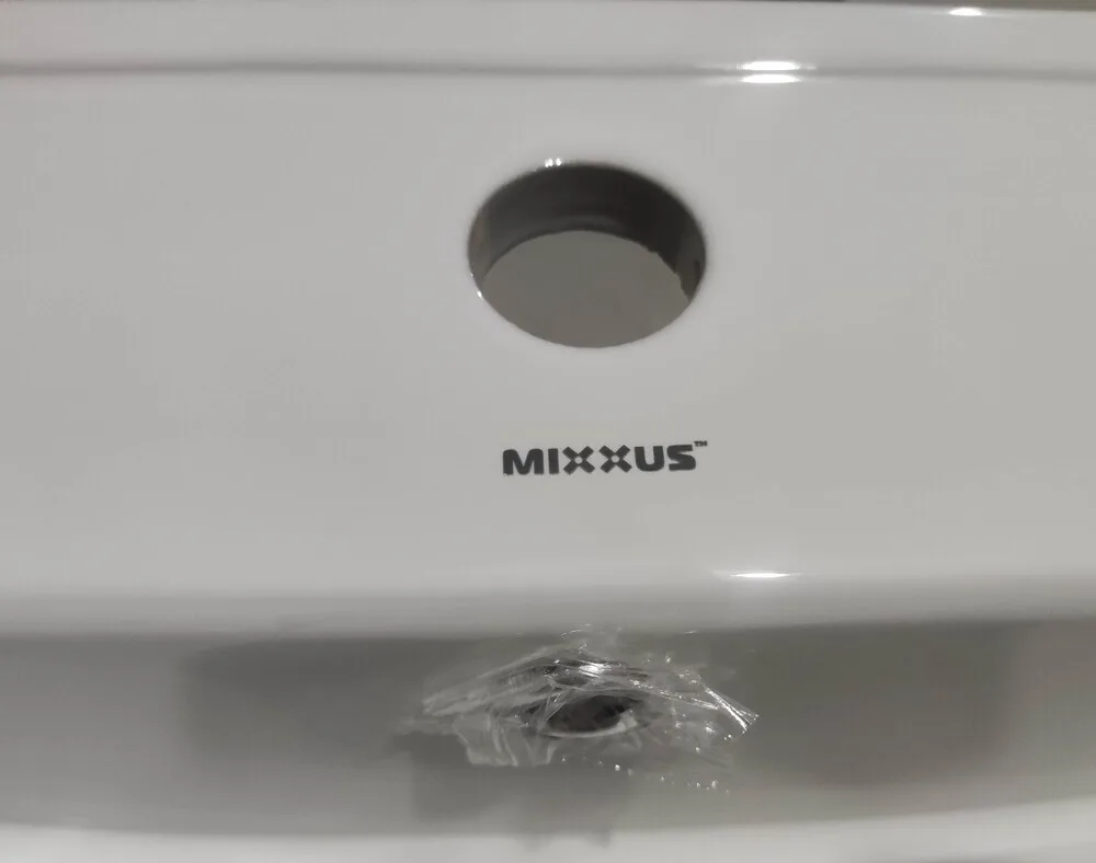 Раковина меблева Mixxus Premium 710x460 мм санітарна порцеляна біла