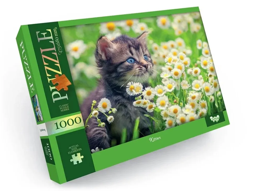 Пазл 1000 ел. Котята картон 47,5х68 см