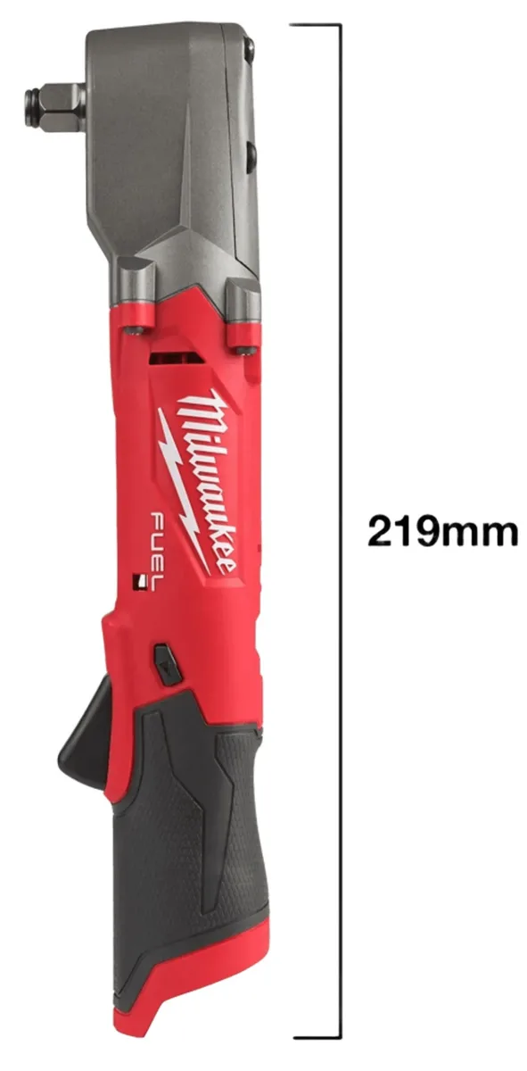 Гайковерт ударний кутовий акумуляторний Milwaukee 12В 270Нм для важкодоступних місць електричний гайковерт