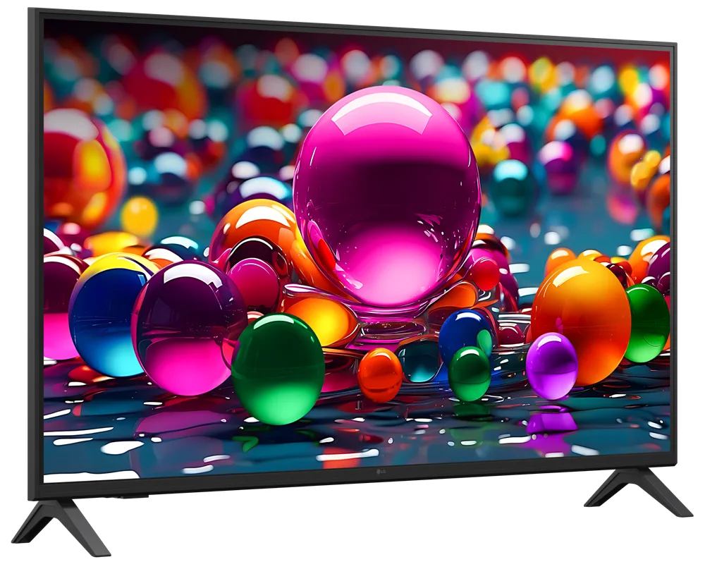 LED-телевізор LG UHD 4K 43 дюйми Чорний