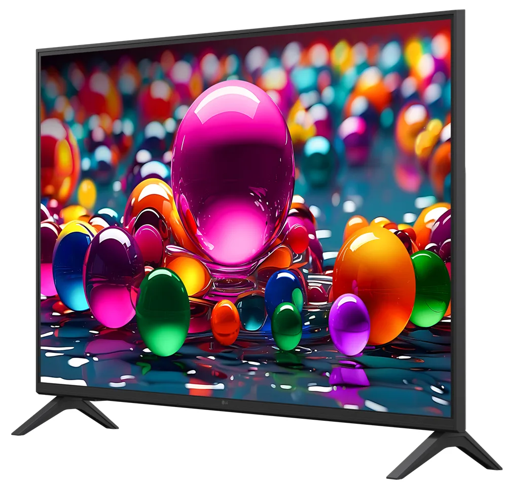 LED-телевізор LG UHD 4K 43 дюйми Чорний