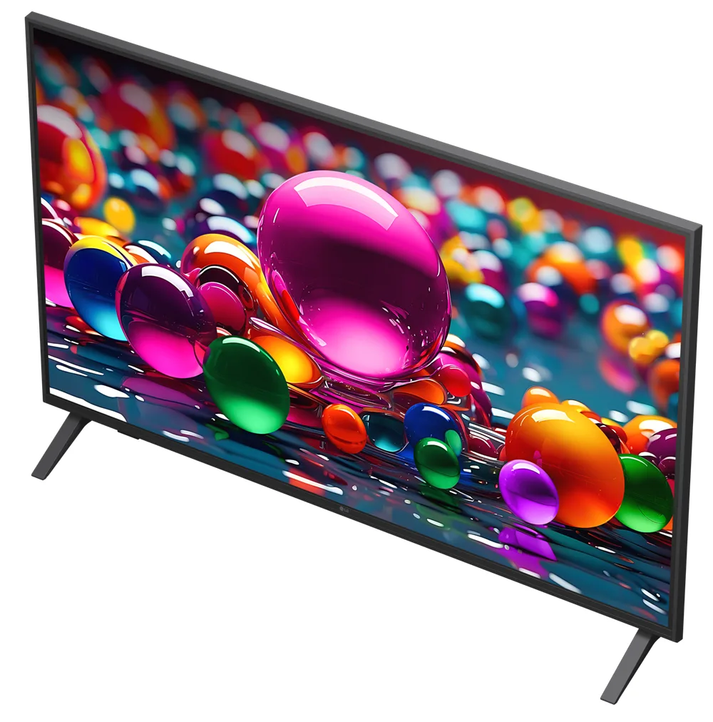 LED-телевізор LG UHD 4K 43 дюйми Чорний