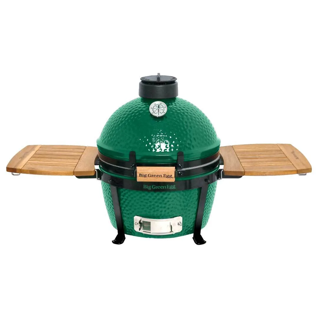 Боковые столики Big Green Egg деревянные Mini Max зеленый
