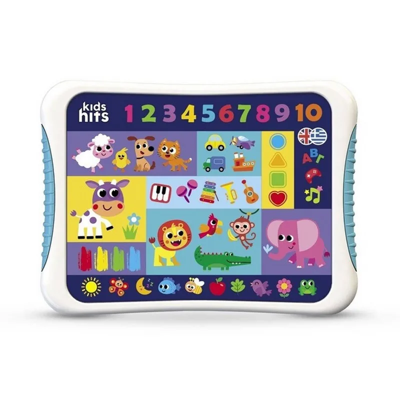 Інтерактивний планшет Kids Hits пластик 24x17,6 см багатокольоровий