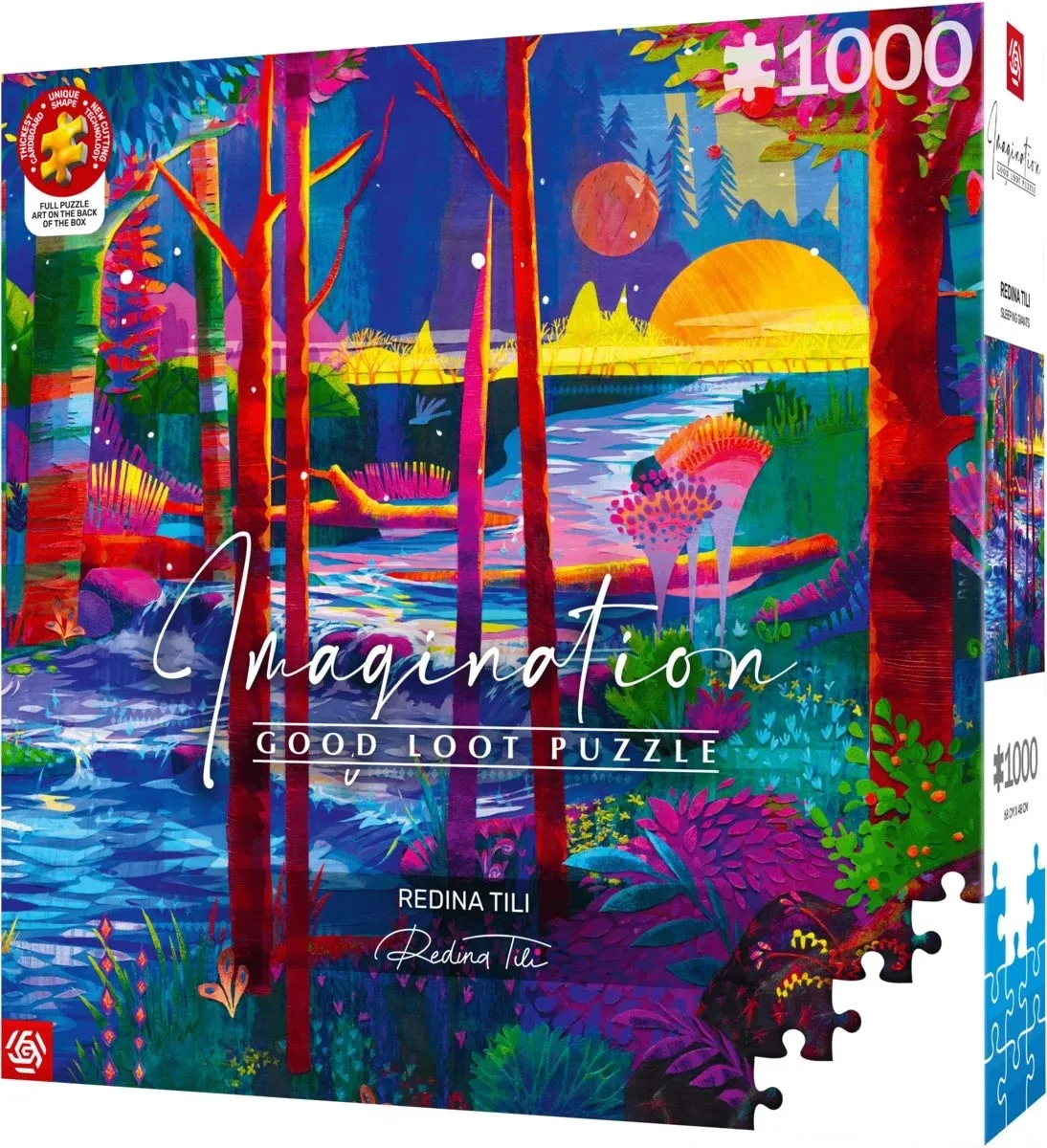 Пазл GoodLoot Imagination: Redina Tili Sleeping Giants 1000 ел.