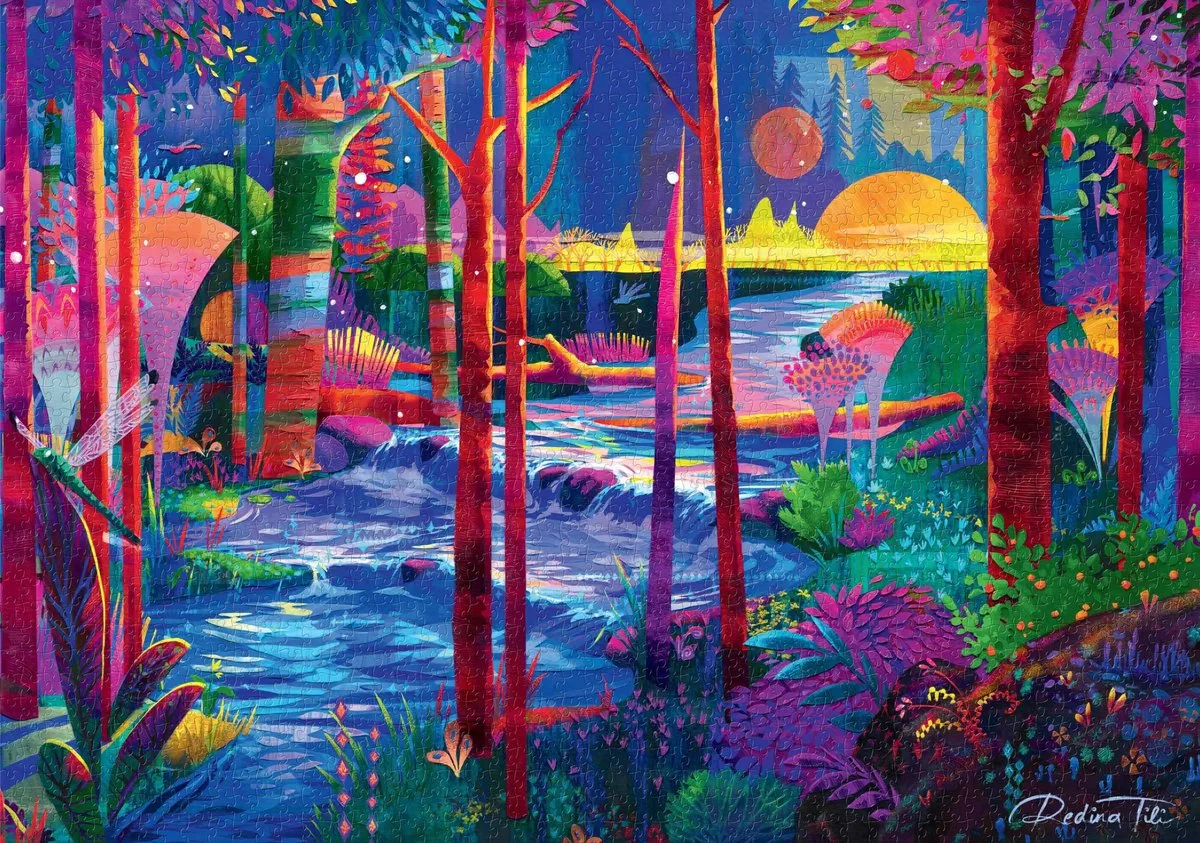 Пазл GoodLoot Imagination: Redina Tili Sleeping Giants 1000 ел.