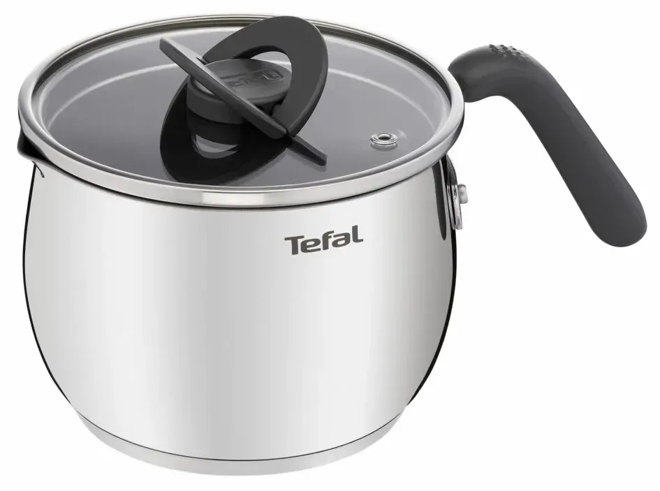 Мультифункціональна каструля Tefal Opti Space, 2.5 л, з нержавіючої сталі та бакеліту.