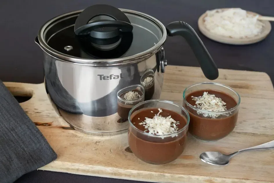 Мультифункціональна каструля Tefal Opti Space, 2.5 л, з нержавіючої сталі та бакеліту.