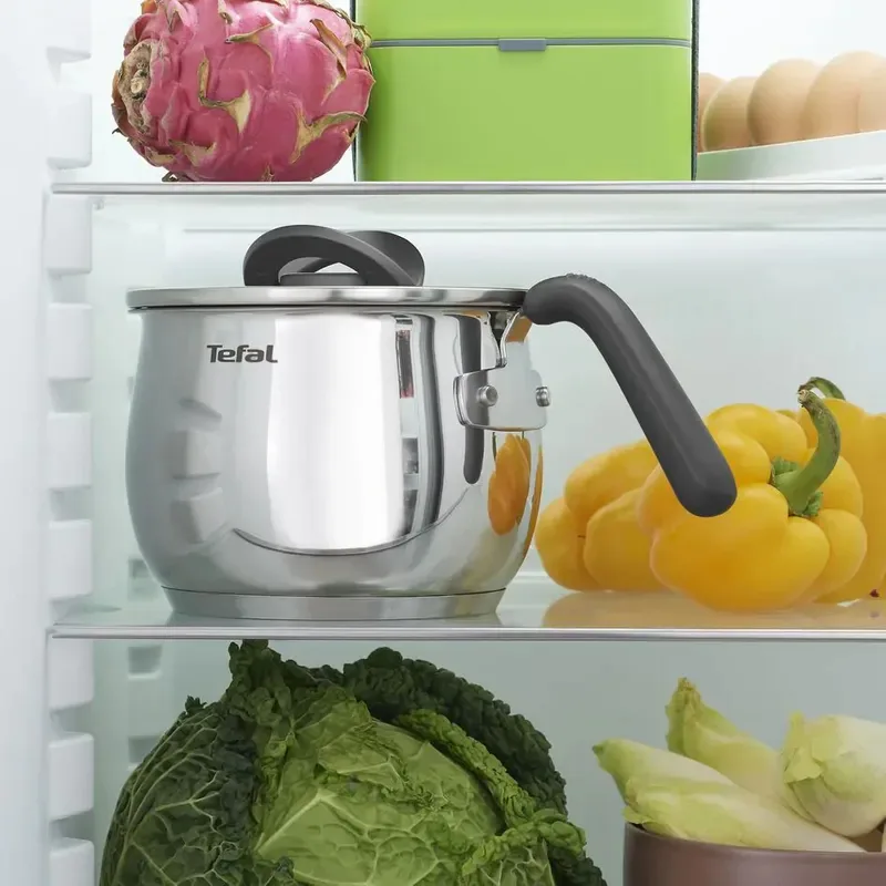 Мультифункціональна каструля Tefal Opti Space, 2.5 л, з нержавіючої сталі та бакеліту.