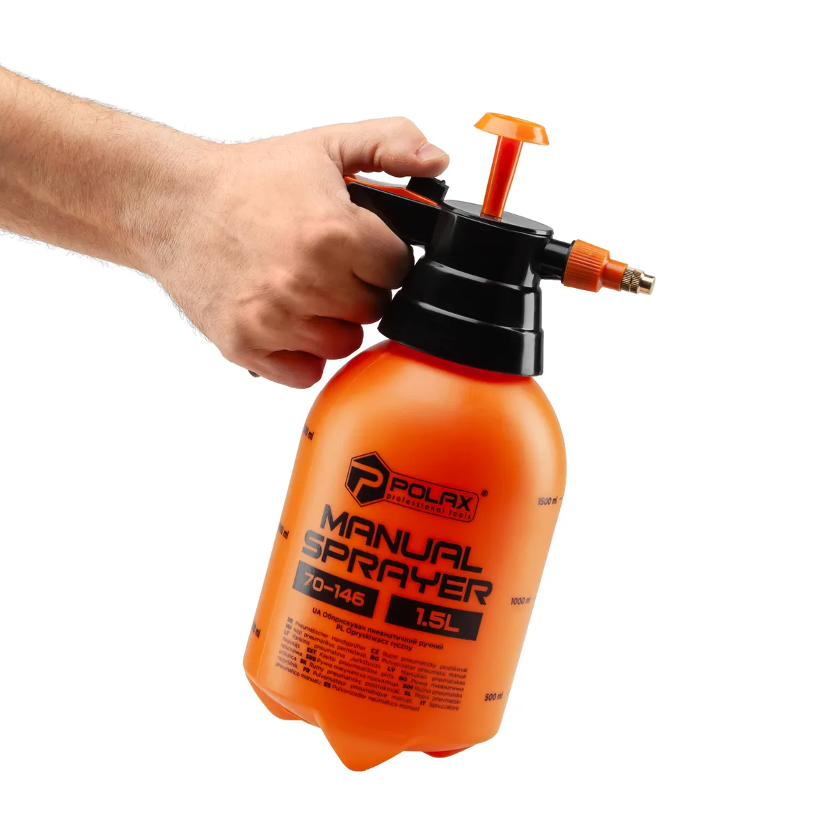 Оприскувач пневматичний Polax HDPE 1,5 л Зелений