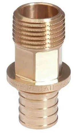 Перехідник Rehau Rautitan RX+, 16-3/4", нар. різьба, бронза