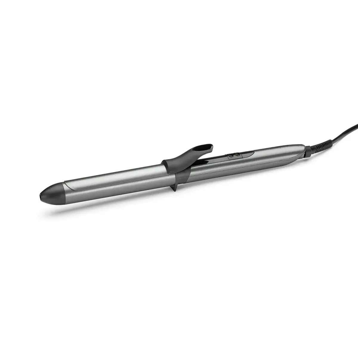 Плойка Babyliss Xanadu, 46Вт, 6 температурних режимів, діаметр 25 мм, 160-210°C, металевий корпус, сірий.