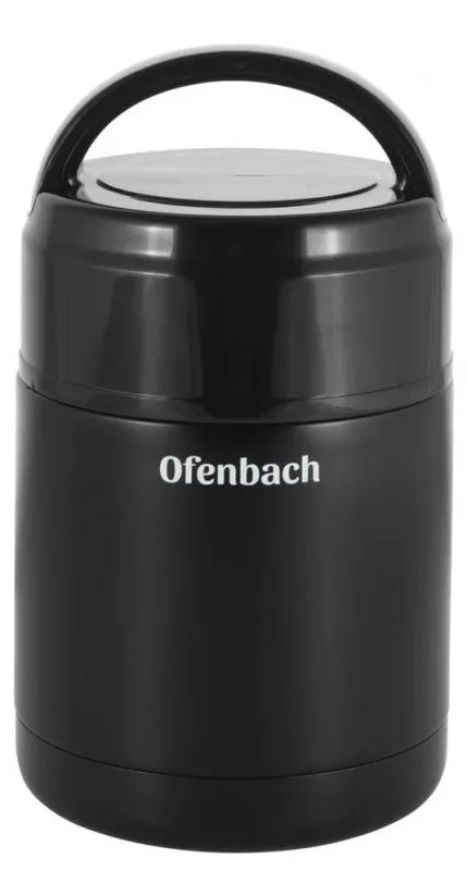 Термос Ofenbach з нержавіючої сталі 800 мл чорний