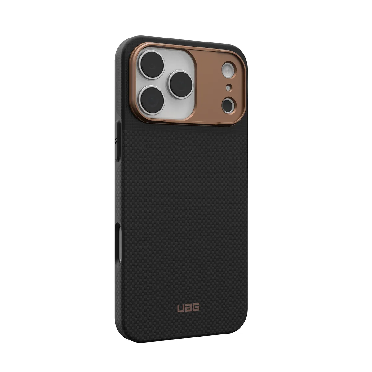 Чохол UAG Fibr Armr MagSafe Kevlar для iPhone 17 Pro Max графітовий бронзовий