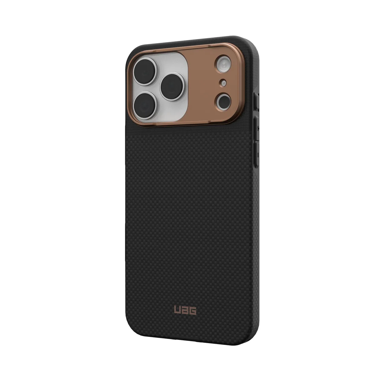 Чохол UAG Fibr Armr MagSafe Kevlar для iPhone 17 Pro Max графітовий бронзовий