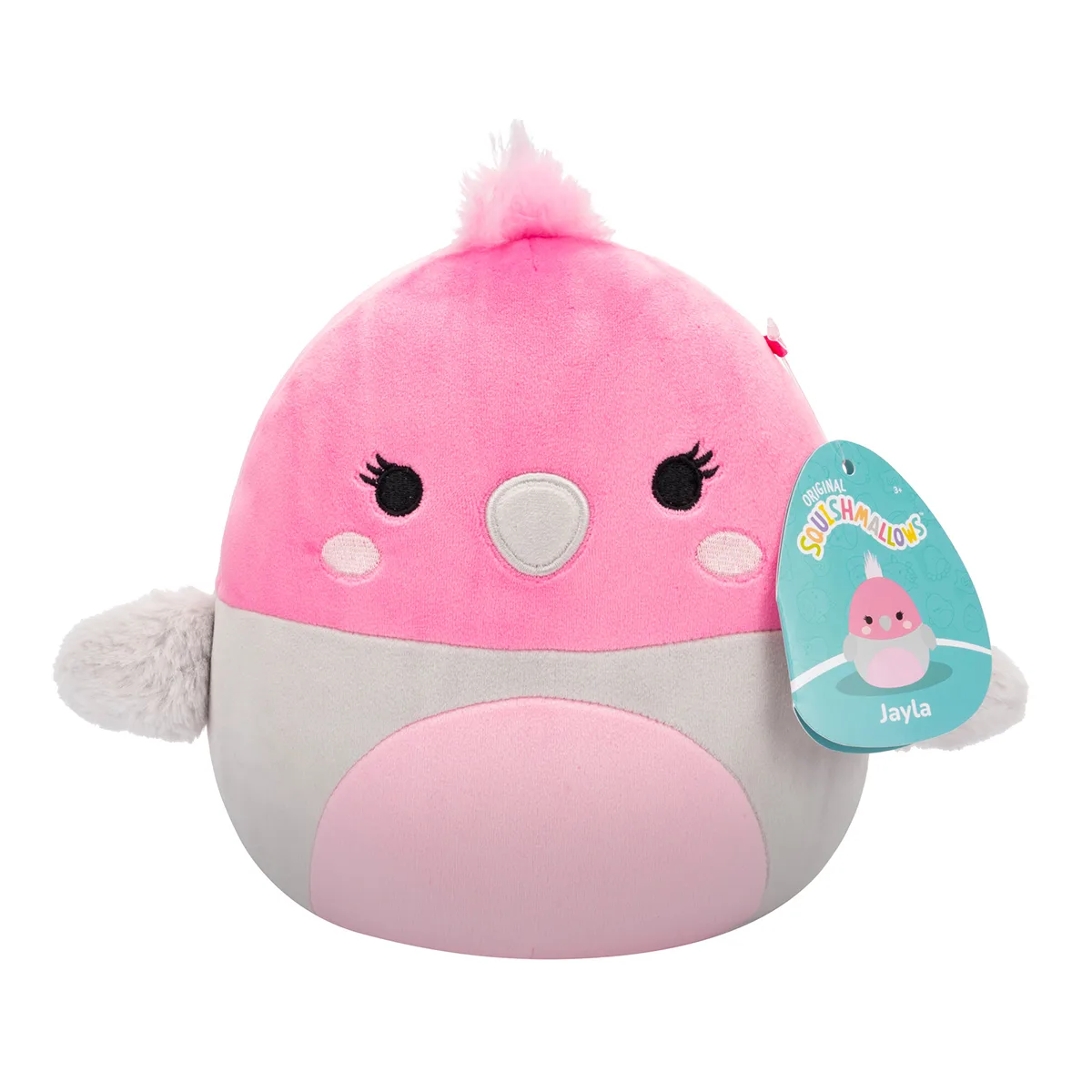 М'яка іграшка Squishmallows поліестер 19 см Какаду Джейла
