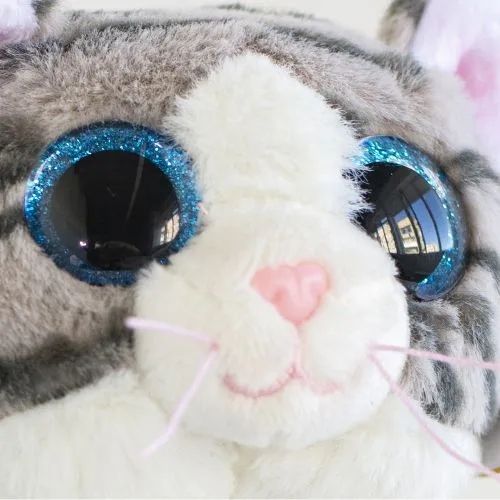 Дитяча м'яка іграшка TY Кішка MITZI 22 см м'який вихованець для гри та cuddly іграшка
