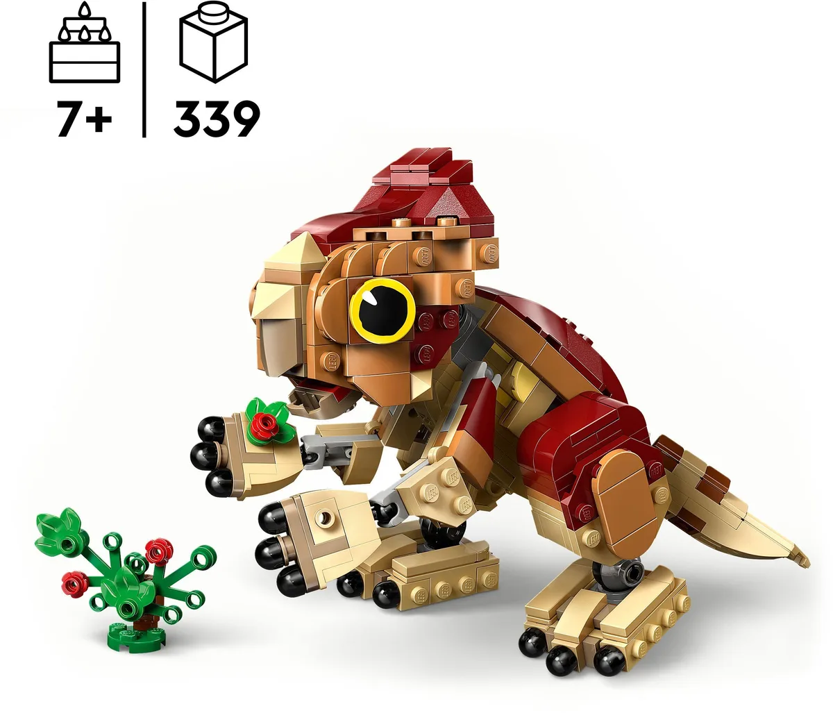 Конструктор LEGO 76970 Динозавр Аквілопс для дітей від 7 років різнокольоровий