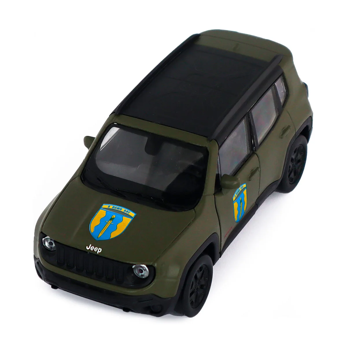 Автомодель TechnoDrive метал 11,5х5,5х5,4 см Шеврони Героїв Айдар
