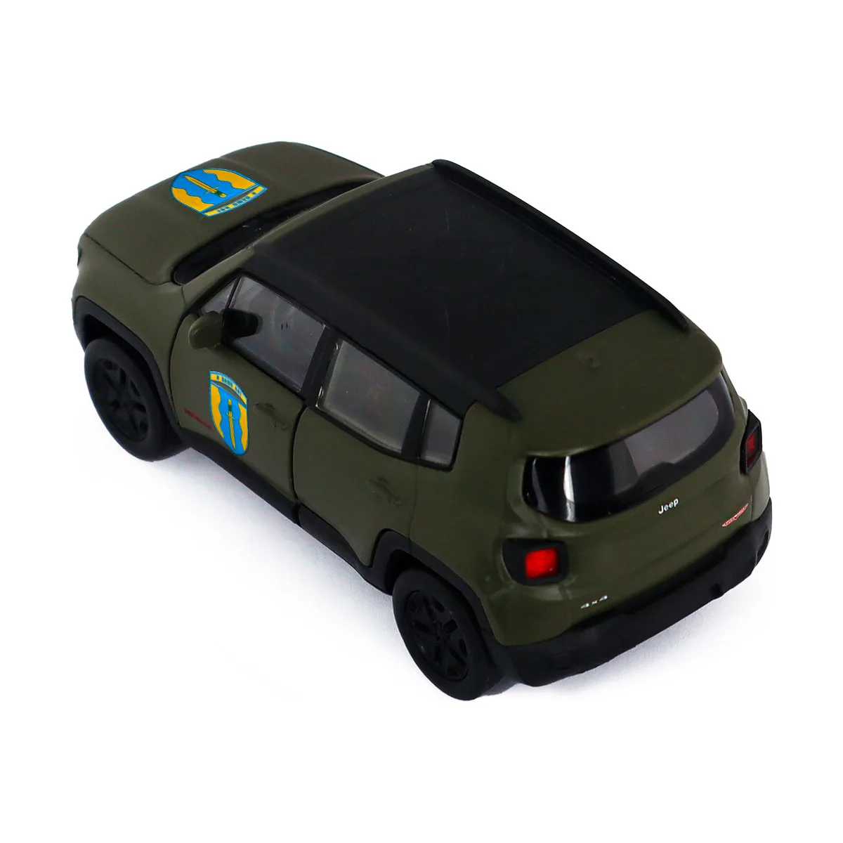 Автомодель TechnoDrive метал 11,5х5,5х5,4 см Шеврони Героїв Айдар