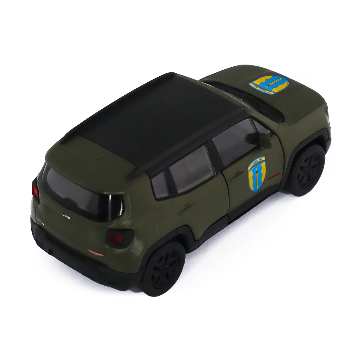 Автомодель TechnoDrive метал 11,5х5,5х5,4 см Шеврони Героїв Айдар