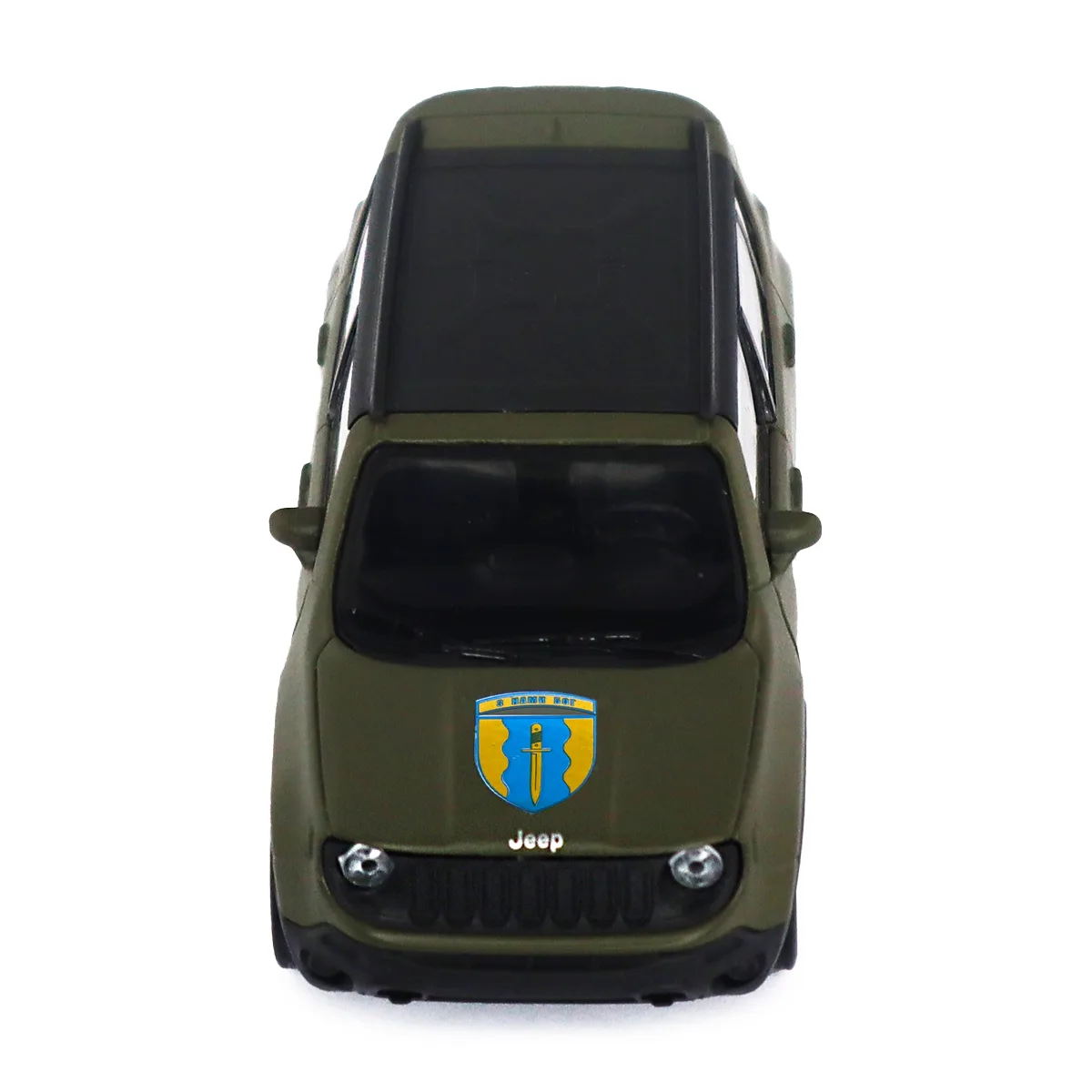 Автомодель TechnoDrive метал 11,5х5,5х5,4 см Шеврони Героїв Айдар