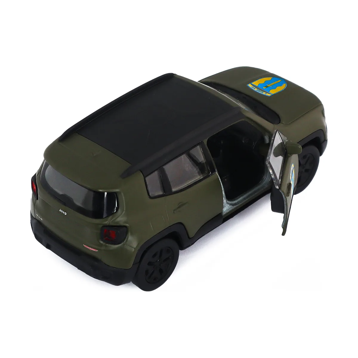Автомодель TechnoDrive метал 11,5х5,5х5,4 см Шеврони Героїв Айдар