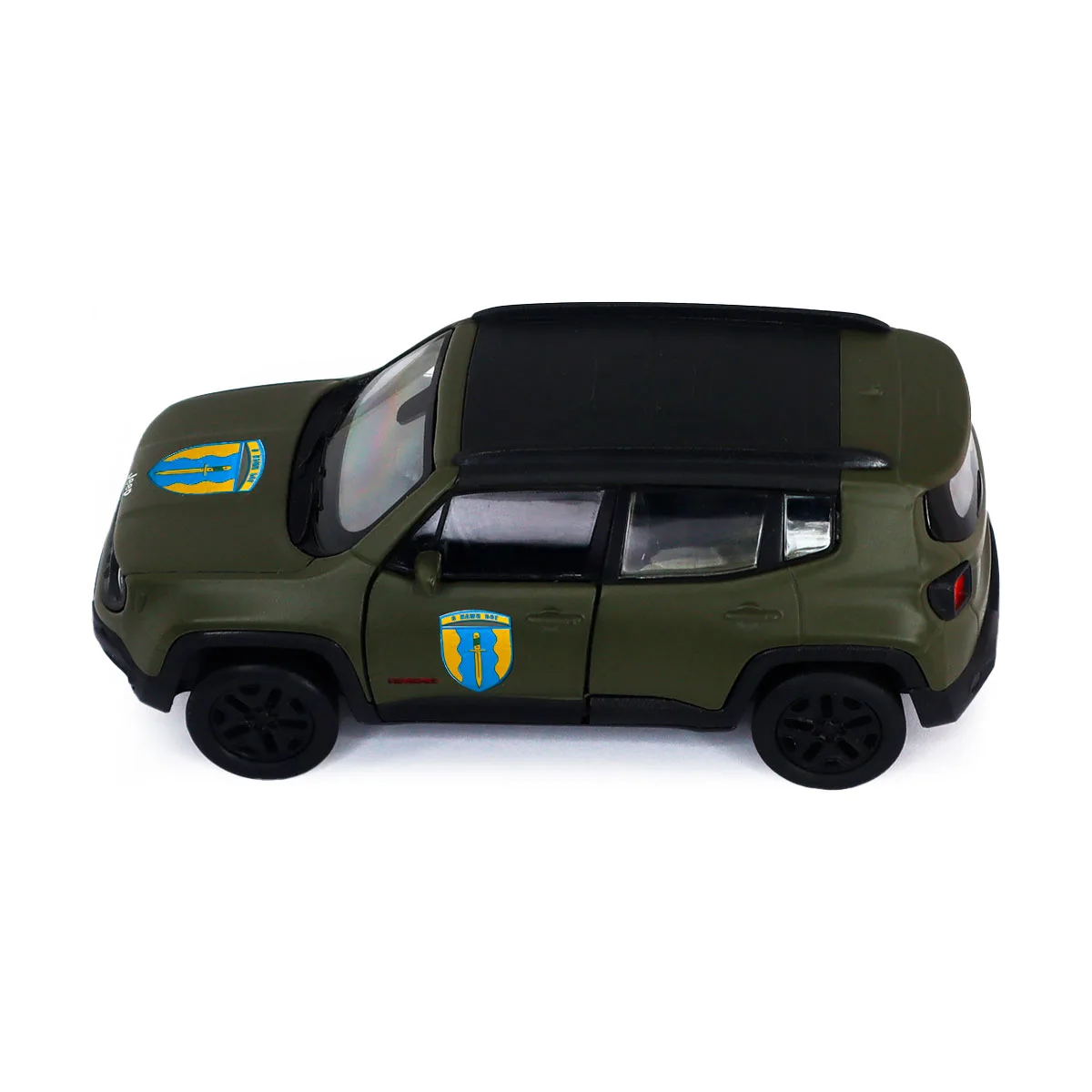 Автомодель TechnoDrive метал 11,5х5,5х5,4 см Шеврони Героїв Айдар