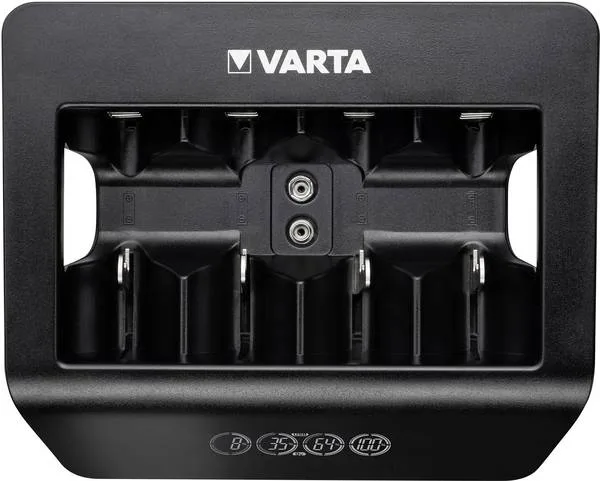 Зарядное устройство Varta LCD Universal Charger Plus 4xAA/AAA/C/D, 1x9В