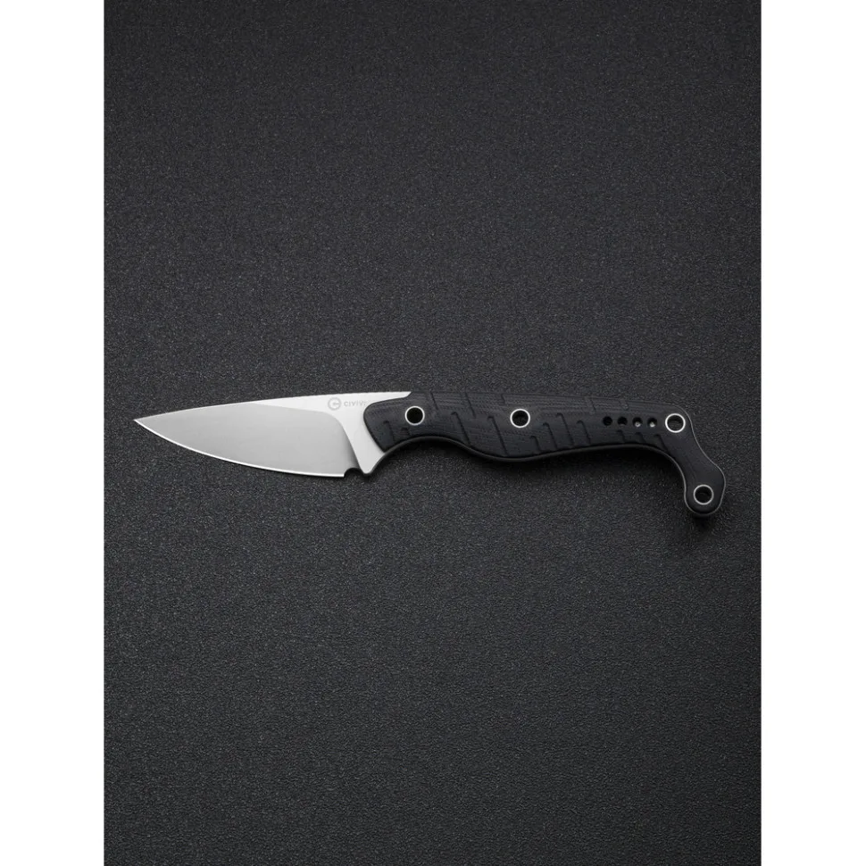 Ніж Civivi Nitro-V 71,6 мм чорний G10 для виживання