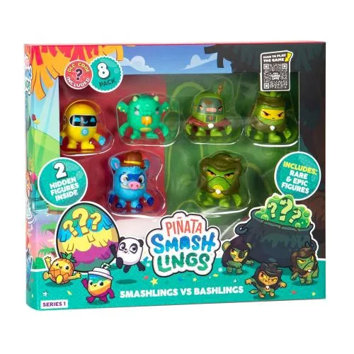Набір фігурок Piñata Smashlings Чудові герої 8 фігурок для колекціонування іграшки для дітей