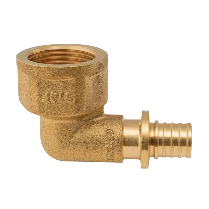 Кутник перехідний KOER латунь 16мм x 3/4"F