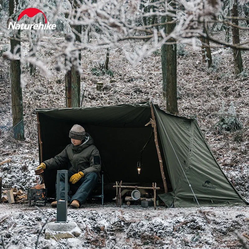 Тент Naturehike Оксфорд 210D 355х195х135 см Темно-зелений