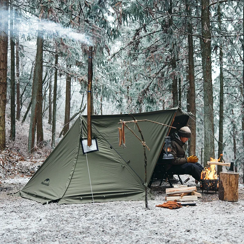 Тент Naturehike Оксфорд 210D 355х195х135 см Темно-зелений