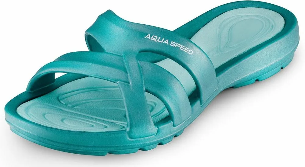 Шльопанці AQUA SPEED EVA 36 бірюзові жін.